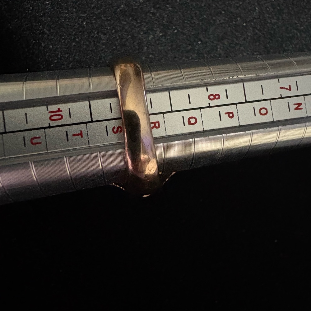Vintage Style PAJ Rose Gold Plated Ring w/Cubic Zirconia -Ornate Design size 9 - Picture 7 of 7